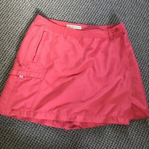 Sportif USA Womens Skort Size 8 Rose Red